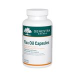 Genestra Brands - Flax Oil Capsules - Made with Organic Flax Seed Oil - Essential Fatty Acids for Good Health Maintenance - 90 Softgel Capsules