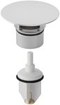 Geberit – Geberit Valve Cap with Cap: Bright Chrome (240.750.21.1)