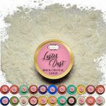 Confect Edible Luster Dust - Rock Crystal Gold | Edible Luster Dust for Cake Decorating | Gourmet Brew Dust for Drinks & Edible Gourmet Glitter for Cocktails - 5gms