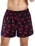 CINVIK Mens Boxer Shorts Pajamas Bo