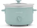 Crock-Pot Design Series 4.5-Quart Manual Slow Cooker, Ocean Fog Green
