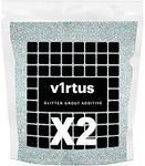 V1rtus | 2 X Glitter Grout Additive 100g (Silver Holographic)