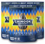 Chinook Seedery Roasted Sunflower Seeds - Jumbo Seeds Keto Snacks - Best For Snack Packs - Gluten Free, Non GMO Snack Food Gifts - 4 Ounce (Pack of 3) - Hatch Chile Flavor Pack