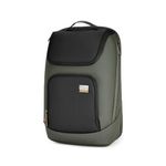Urban Jungle by Safari, The Hive, Daily Commute & Office backpack | Premium fabric | Water Resistant | 180° Flat-open | Zipper Side Pockets | With Laptop & Tablet Sleeve Workpack (Olive)