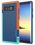 Jeylly Galaxy Note 8 Case, Note 8 Cover, [3 Color] Slim Hybrid Impact Rugged Soft TPU & Hard PC Bumper Shockproof Protective Anti-slip Case Cover Shell for Samsung Galaxy Note 8 SM-N950 - Blue