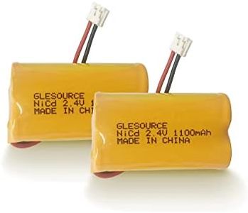 (2 Pack) 2.4V 1100mAh BP2-A Dual-LITE Ni-CD Battery Pack Compatible for Exit Sign Emergency Light, CSXWREB3 HUBBEL Battery, BP2A BP2-0A 0BP2-0A