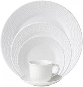 Wedgwood Nantucket Basket 5-Piece Place Setting, White