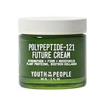 YTTP Polypeptide Future Firming Face Cream - Anti Wrinkle Collagen Peptide Moisturizer for Smoothing Fine Lines, Hydrating Dry Skin & Strengthening Moisture Barrier - Vegan Skin Care (2oz)