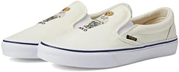 POLO RALPH LAUREN Keaton Slip-On Sneaker, Cream, 7 UK