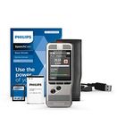 Philips PocketMemo DPM6000 Digital Voice Recorder with SpeechExec Basic 2-Year Subscription