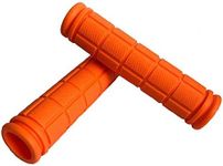 ABSOAR Cycling Orange Bike Grips Non-Slip Rubber Orange Bicycle Handlebar Grips for Kids Adult Girls Boys Scooter Mountain Road Urban City Bike MTB BMX