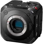 Panasonic LUMIX DC-BGH1E box-style mirrorless 4K Production camera (Body only),Black