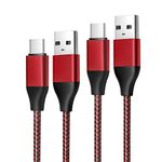 6Ft + 10Ft USB-C Charging Cords for Samsung Galaxy Tab A7 10.4" 8.7"; A8 10.5" Tab A 10.1”2019, Tab A9+ S9 S8 S7 S6 S5e S4, Tab A 8.0", 8.4", 10.5" SM-X200/700/800, T510/380/307 Tablet Charger Cable