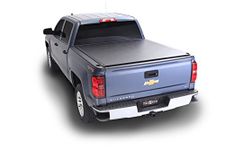 TruXedo Lo Pro Soft Roll-up Truck Bed Tonneau Cover | 571801 | fits 2014 GMC Sierra and Chevrolet Silverado 1500 5'8" Bed