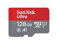 SanDisk 128GB Ultra UHS I MicroSD Card 140MB/s R for Smartphones, 10 Year Warranty - SDSQUAB-128G-GN6MN