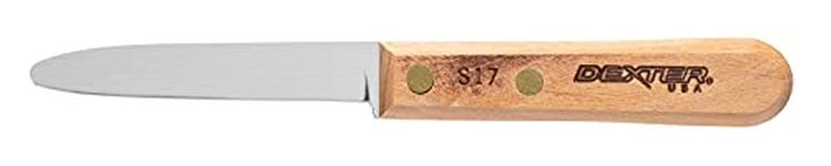 Dexter-Russell 3-Inch Clam Knife, Carbon Steel and Beechwood