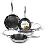 NutriChef 7-Piece Tri-Ply Stainless