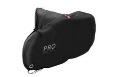 Pro Bike Cover for Outdoor Bicycle Storage - Heavy Duty Ripstop Material, Waterproof & Anti-UV (Travel - Large for 1 Bike)