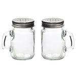 Salt and Pepper Shakers Glass Mason Jar Spice Jars