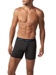 Woolove Men's 100% Merino Wool Boxer Brief Underwear - Anti-Odour, Breathable, Moisture-Wicking, Quick Drying (X Large, Grey)