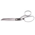 Klein Tools G208 Scissors, Bent Trimmer with Offset Handles for Cutting on Flat Surface Make Great Sewing Scissors, 8-1/4-Inch