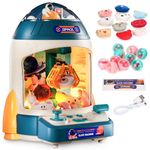 Claw Machine for Kids, Kids Toy Rocket Mini Vending Machine,Cute plush doll, for Teen Boys and Girls, Birthday Gifts for 6-10 Years Old Boys and Girls