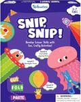 Skillmatics Art & Craft Activity Kit - Snip, Snip, Practice Scissor Skills, Craft Kits & Supplies, 25 DIY Activities, Gifts for Toddlers, Girls & Boys Ages 3, 4, 5, 6, 7, Travel Toys