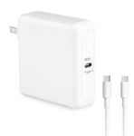 Mac Book Charger USB C Charger Block 96W Fast Charging for MacBook Pro/MacBook Air USB C Laptop Charger Computer Type C Charger, Include Charge Cable