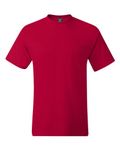 Hanes Adult High Stitch Ring Spun Preshrunk Pocket T-Shirt