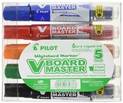 PILOT PIL358388 BeGreen V Board Master Whiteboard Marker-2.2 mm, 5.2mm Point Size-Chisel Point Style-Refillable