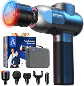 BOB AND BRAD C2 Pro Massage Gun with Heat and Cold Therapy, Mini Massager Gun Deep Tissue, Heated Professional Electric Back Massager for Athletes, Handheld Massager, Gifts for Men Women