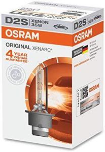 Set of 2 Osram / Sylvania Xenarc (Xenon) D2S Headlight Bulbs # 66240 - NEW OEM - 35W / P32d-2 - Made in Germany