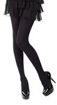 Colourful Opaque 60 Denier Tights by Sentelegri, 30 Colours, Sizes S-XL (Medium, Black)