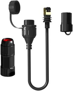BarBaren for Starlink Gen 3/Mini Ethernet Adapter, Starlink Gen 3/Mini Cable SPX to RJ45 Adapter Connector for V3 (Rev.4) Dishy and Router Waterproof-1 Pack