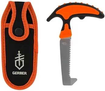 Gerber Gear Vital Pack Compact Saw, Stainless Steel Sawtooth Blade for Camping, Hunting and Hiking with Sheath