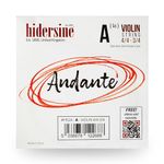 Hidersine Andante SINGLE A String for Violin 4/4 to 3/4 size. Steel Rope Core string feels easy to play. Great tone and great value. Perfect for Students with full sized and three quarter violins.