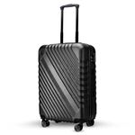 AVIO Glide Lightweight Cabin Suitcase 55x33x20cm - Double-Wheel Luggage Bag w/Combi Lock, 3 Internal Pockets, Telescopic Handle w/ 3 Heights - Durable ABS Hard Shell RyanAir, EasyJet, British Airways