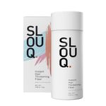 Slouq Hair Building Fibers (Dark Brown) 25gm - Hair Thickening Fibers For Thin & Fine Hair -Instant Coverage | Natural & Water Resistant - For Men and Women