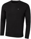 Calvin Klein Mens Crew Neck Sweater - Black - M