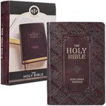 KJV Giant Print Lux-Leather Pattern