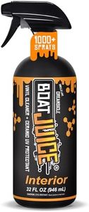Boat Juice 2in1 Interior Boat Cleaner & Protectant Spray | Vinyl Boat Seat Cleaner + Ceramic UV Protection | Also for Upholstery, Carpet | Marine Detailing, Orange Creamsicle Scent, Made in USA (32oz)