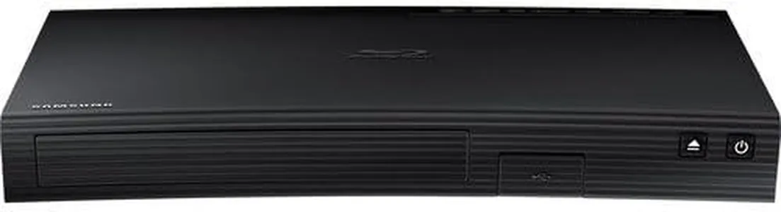 Samsung Blu-ray DVD Disc Player With Built-in Wi-Fi 1080p & Full HD Upconversion, Plays Blu-ray Discs, DVDs & CDs, Plus 6Ft High Speed HDMI Cable, Black Finish