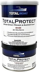 TotalBoat TotalProtect Epoxy Barrier Coat System (White, Quart), 1 Count (Pack of 1)