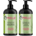 Mielle Bundle Rosemary Mint Strengthening Shampoo 355 ML & Rosemary Mint Strengthening Conditioner 355 ML