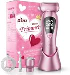 rategist Electric Bikini Trimmer for Women: Rechargeable Painless Shaver for Body Hair - IPX7 Waterproof Cordless Razor with LED Display for Face/Leg