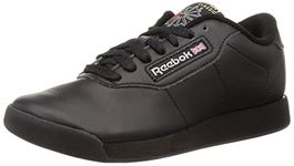 Reebok Classics womens Princess Wide D Fashion Sneaker, Black, 7.5 Wide US