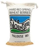 Hard Red Spring Wheat Berries • Non-GMO Project Verified • 3 LBS • 1.36 KG • Field Traced • Cotton Bag • 100% Non-Irradiated • Kosher • USA Grown