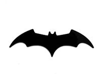 CERO ® 3D Printed Batman Begins For Mobile Covers (Black PLA Plastic)