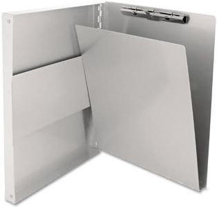 Saunders Form Holder, Side Open, Storage Compartment, 8-1/2 x 12 Inches, Aluminum (SAU10517)