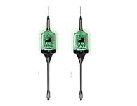 Combo: 2X Sirio Bull Trucker 5000 3/8 5000W CB & 10M Mobile Antenna Shaft - Green LED!